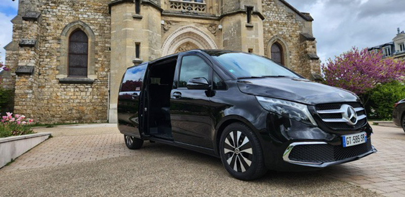 mini van de luxe avec chauffeur